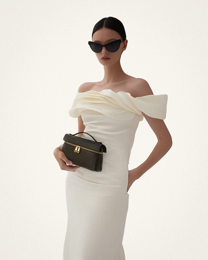 Thea Üst Saplı Çanta Koyu Zeytin Yeşili Niebbla