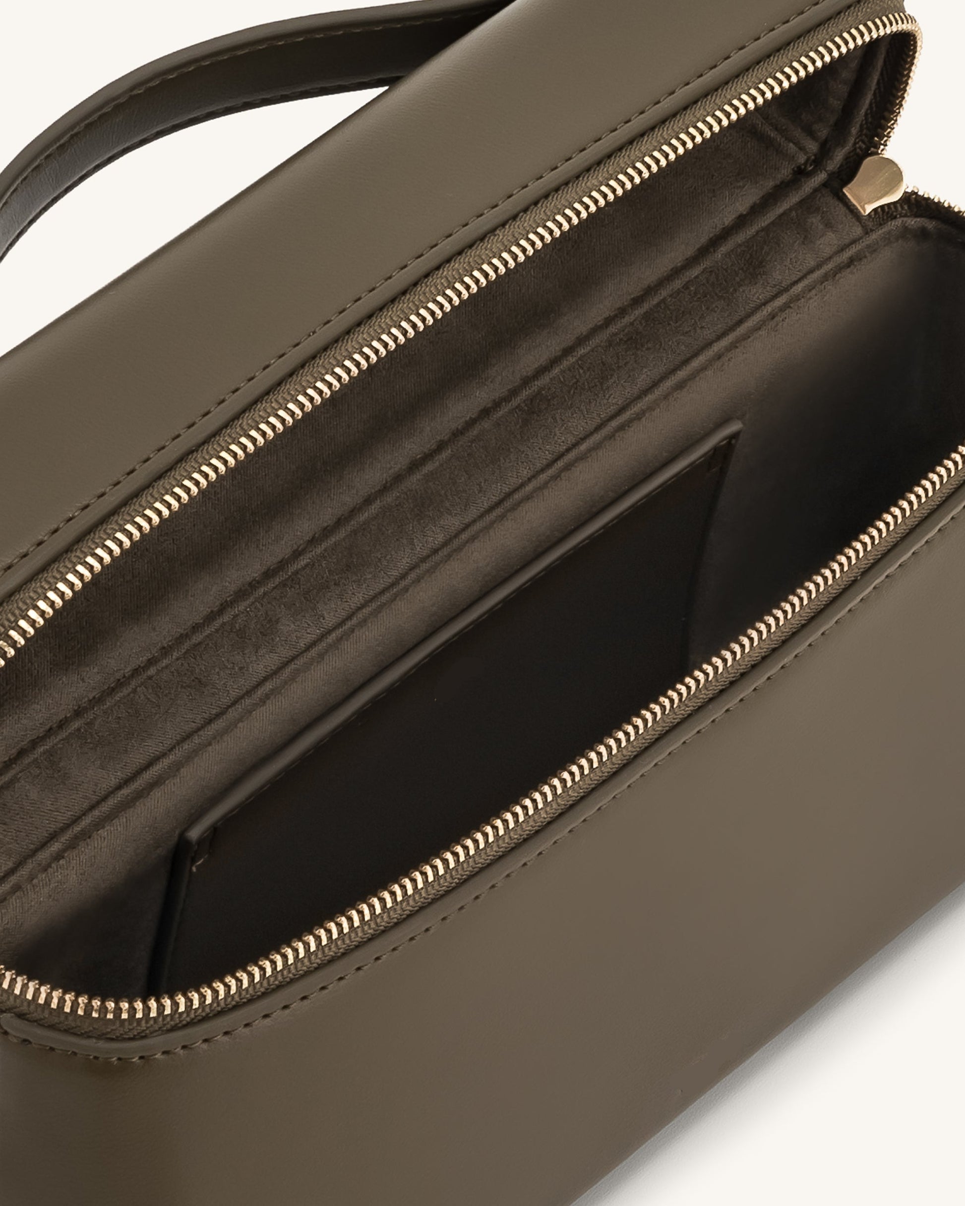 Thea Üst Saplı Çanta Koyu Zeytin Yeşili Niebbla