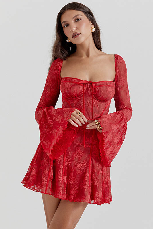 Midnight Muse Straplez Mini Elbise Niebbla