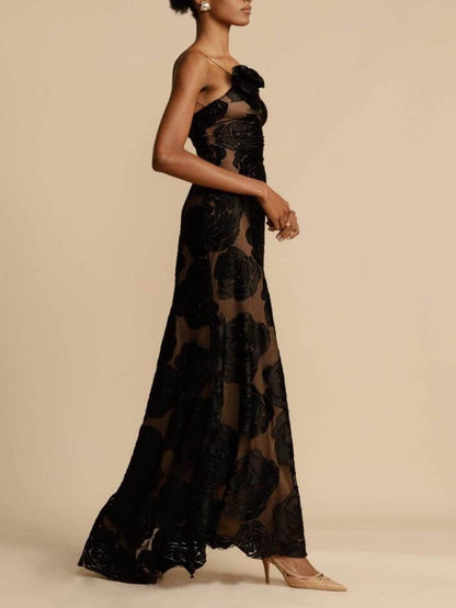 Marie - Flower Maxi Dress Daily Discount Hub