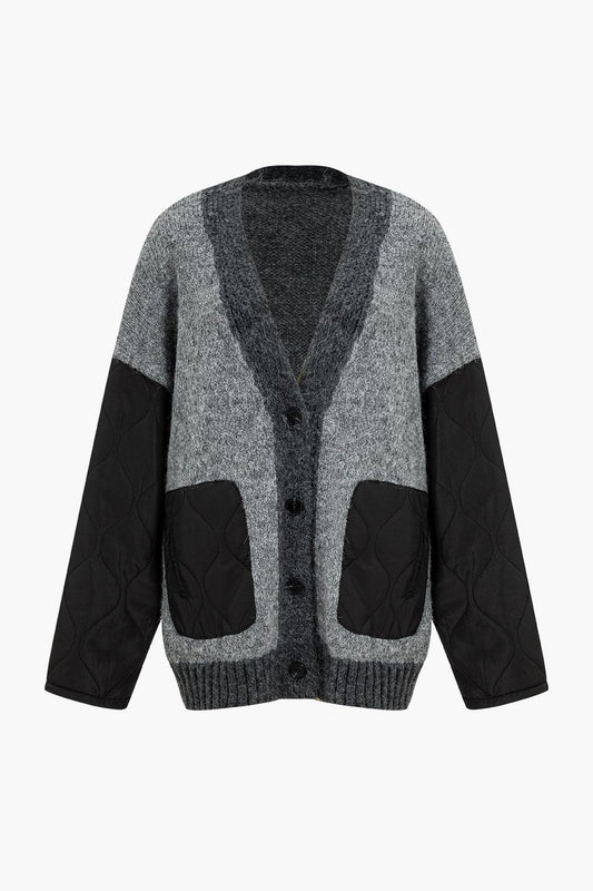 Quilted Harmony Patchwork Hırka Siaora