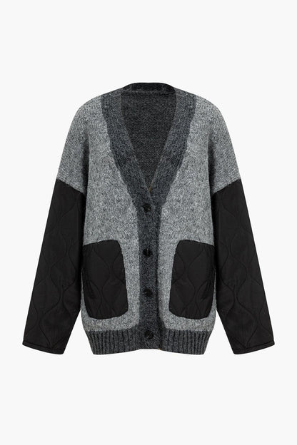 Quilted Harmony Patchwork Hırka Siaora