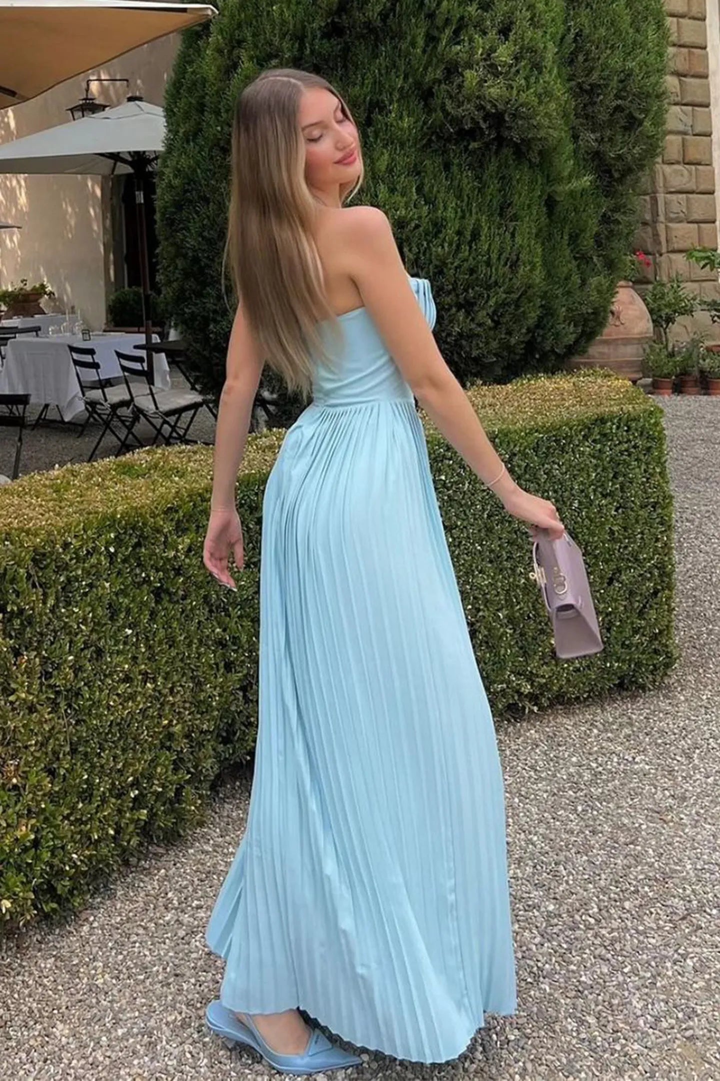 Cora | Straplez Maxi Elbise THESVELTECHIC
