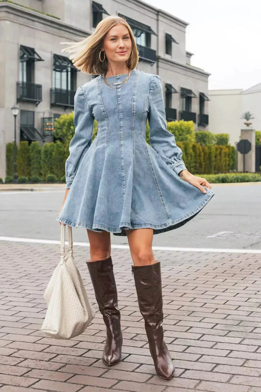 Kot Darling Mini Elbise Niebbla