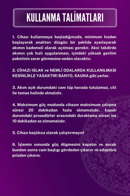 Darvonsal Yüksek Frekans Cilt Temizleme ve Bakım Cihazı Beauty World