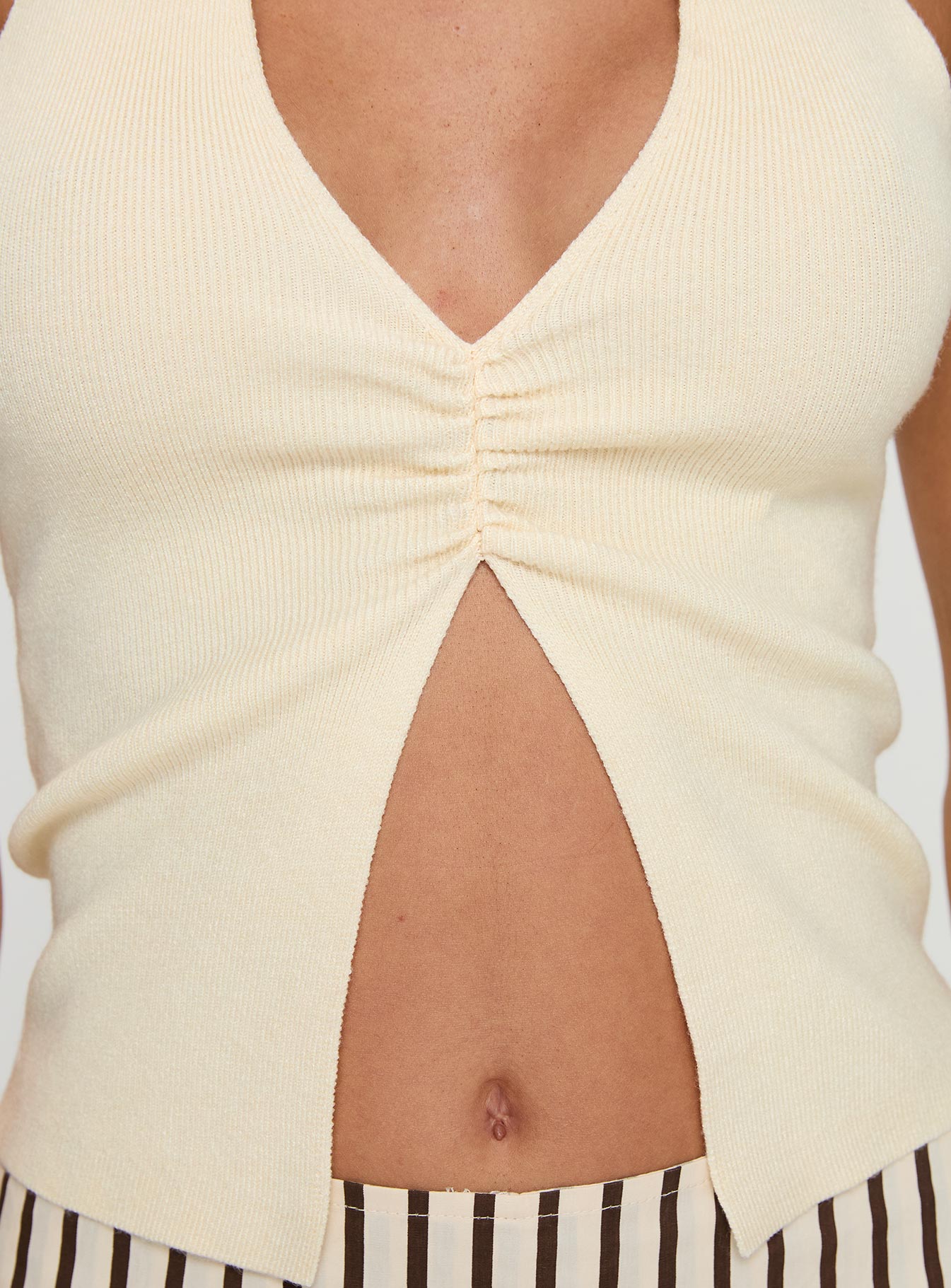 Kingley Halter Krem Üst Niebbla