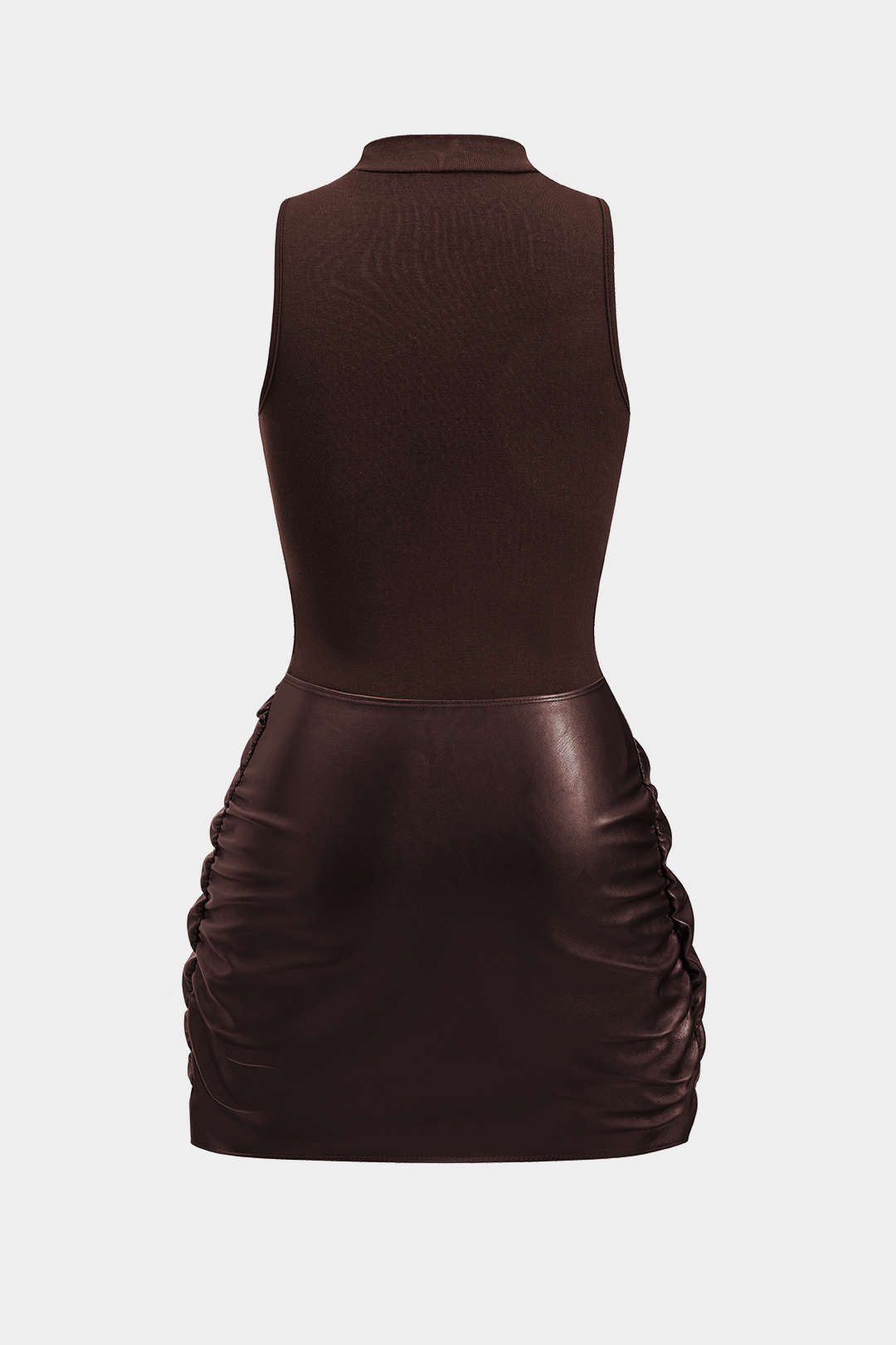 Ön Bağlamalı Kolsuz Mini Elbise Olyssatr