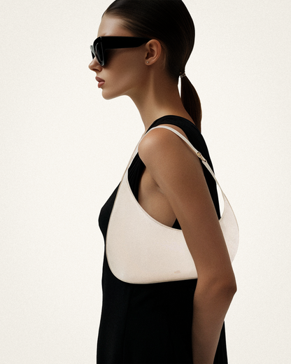 Harlee Omuz Çantası Beyaz Niebbla