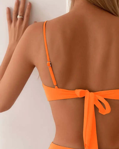 Evania Zarif Ve Vücuda Oturan İki Parçalı Bikini Niebbla