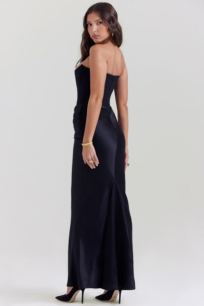 Belle Maxi Elbise Shine Aura
