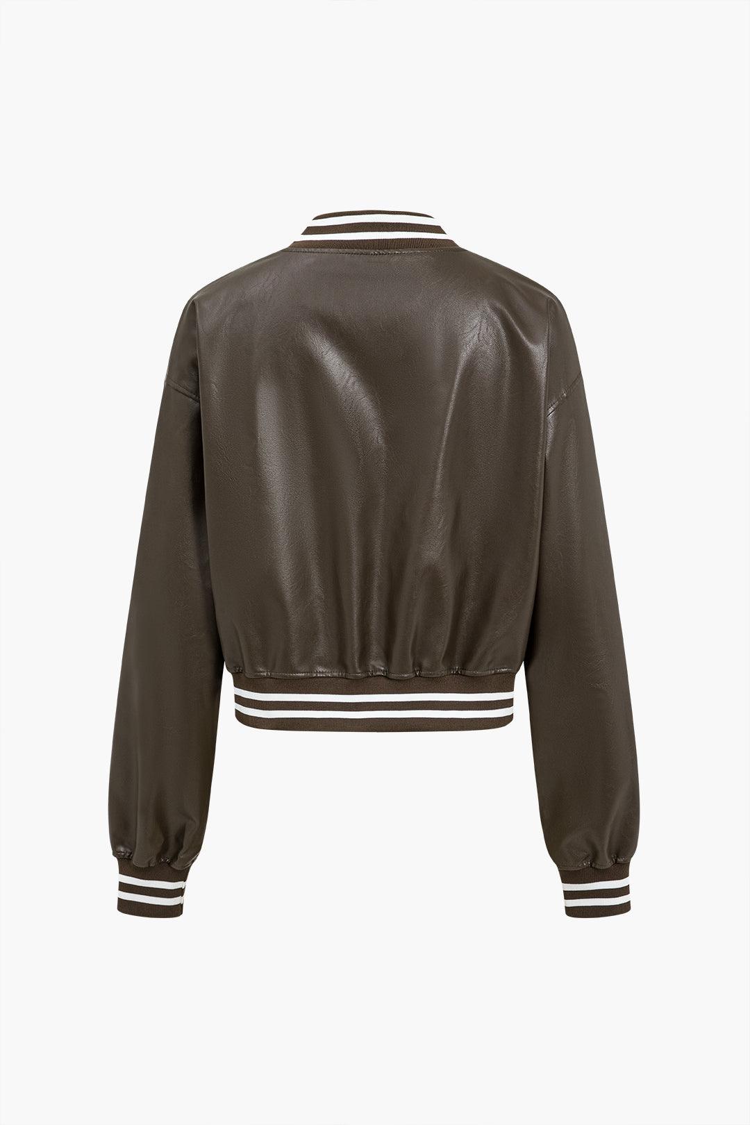 Retro Spirit Bomber Ceket Siaora