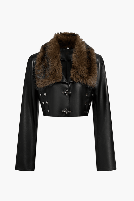 Nordic Luxe Deri Ceket Siaora