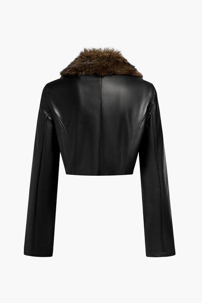 Nordic Luxe Deri Ceket Siaora