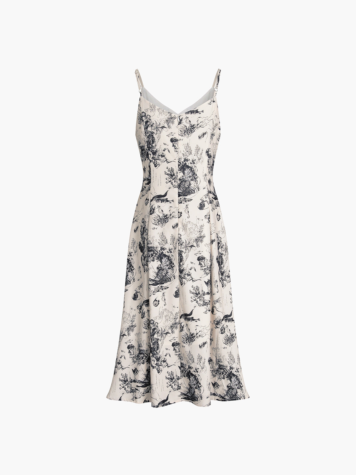 Çiçek Desenli Boho Midi Elbise Siaora