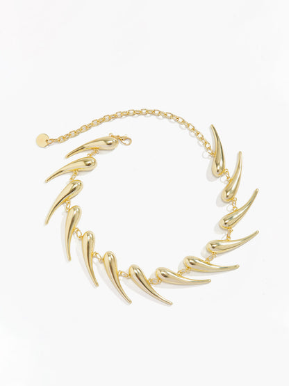 Geometrik Su Damlası Kolye THESVELTECHIC