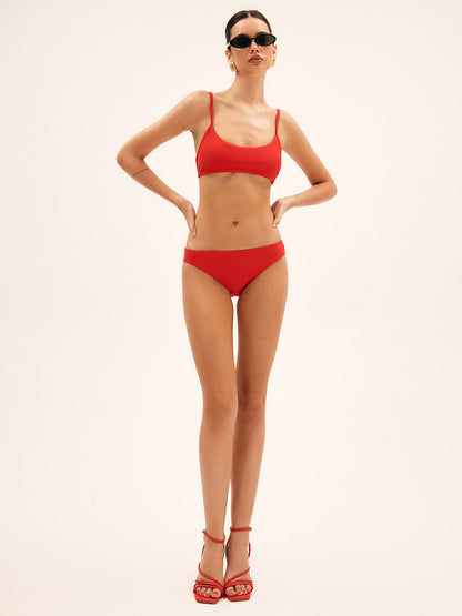 Cherry Bomb Katı Bağcıklı Bikini Seti Siaora