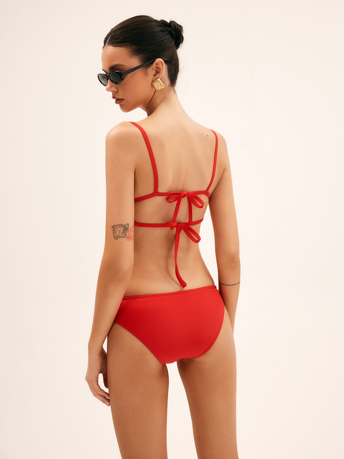 Cherry Bomb Katı Bağcıklı Bikini Seti Siaora