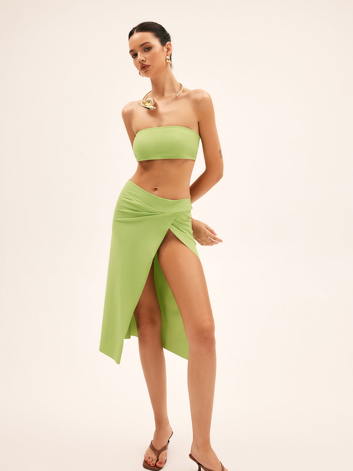 Sunshine Seeker Bikini Seti Örtülü Siaora