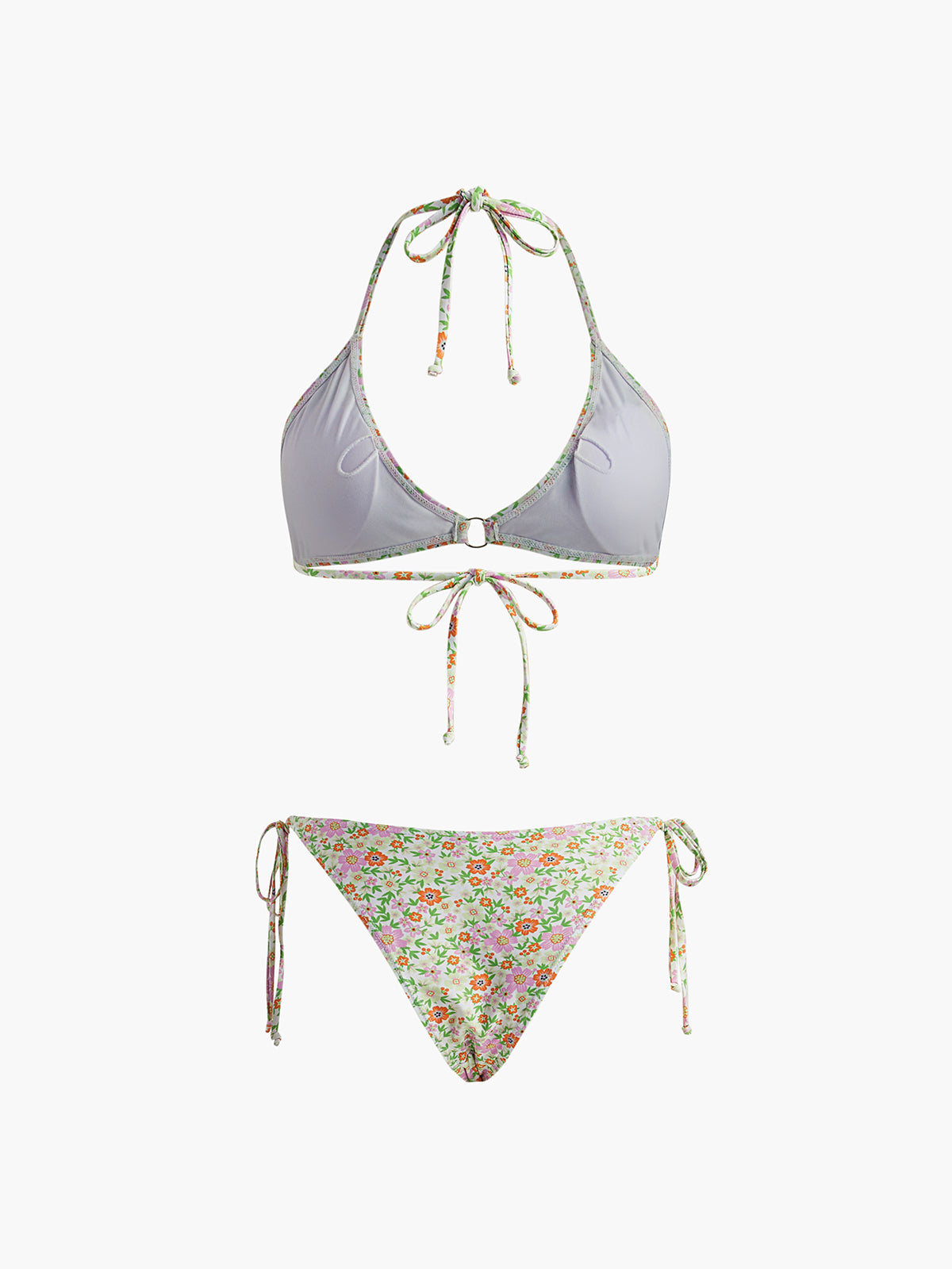 Ditsy Çiçekli Ayarlanabilir Bikini Seti Siaora