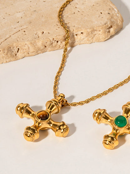 Paslanmaz Çelik Haç Kolye THESVELTECHIC