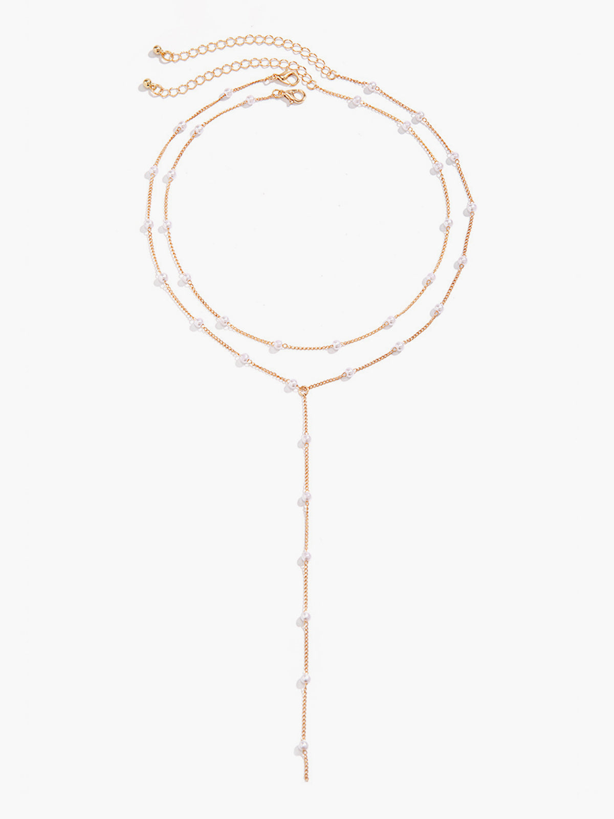 Altın Kaplama El Yapımı İnci Kolye THESVELTECHIC