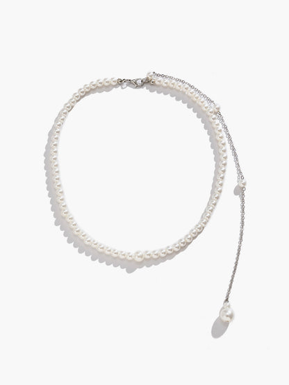 İmitasyon İnci Püskül Kolye THESVELTECHIC