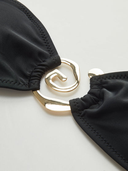 Altın Spiral Bikini Takımı Siaora