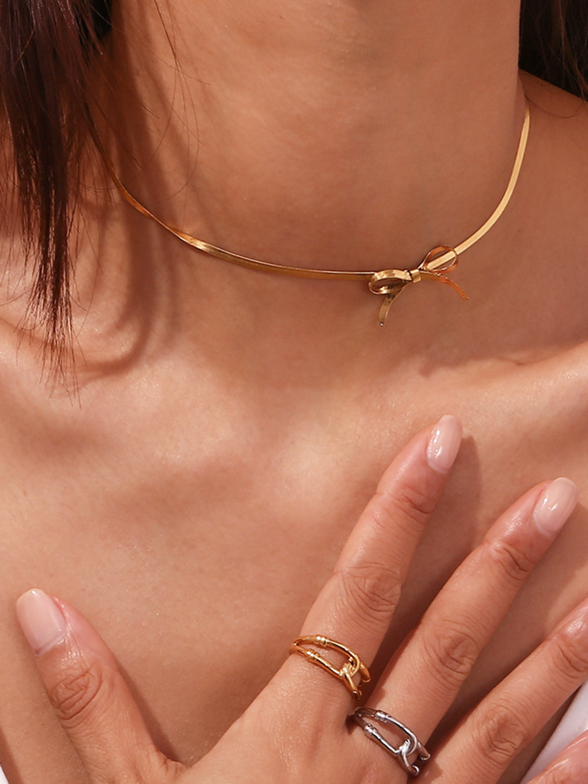 Altın Fiyonk Kolye THESVELTECHIC