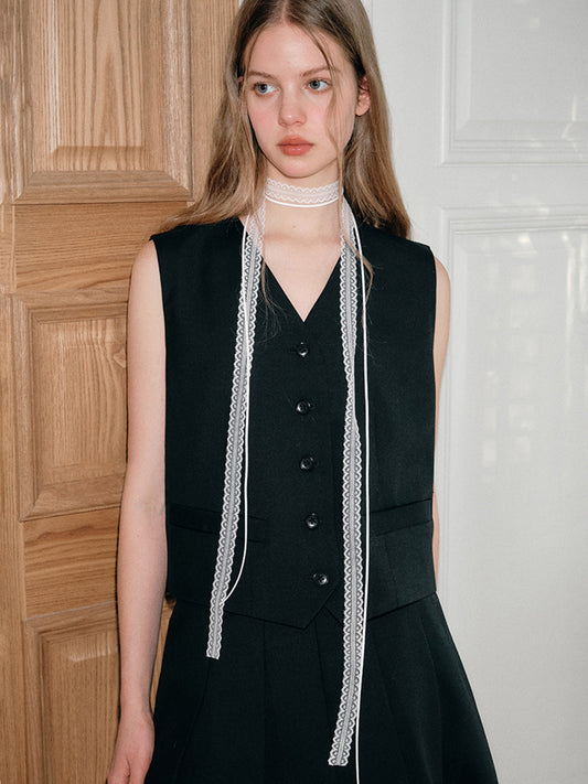 Dantel Eşarp Kolye THESVELTECHIC