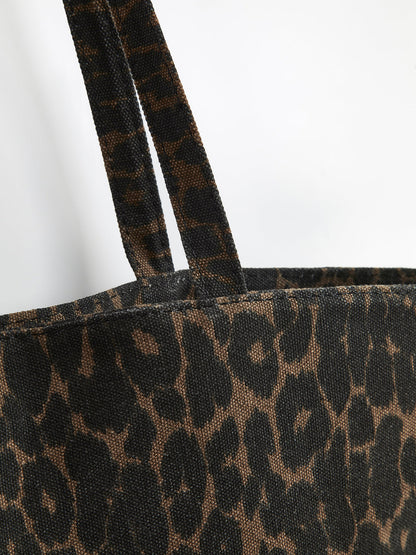 Leopar Desenli Omuz Çantası THESVELTECHIC