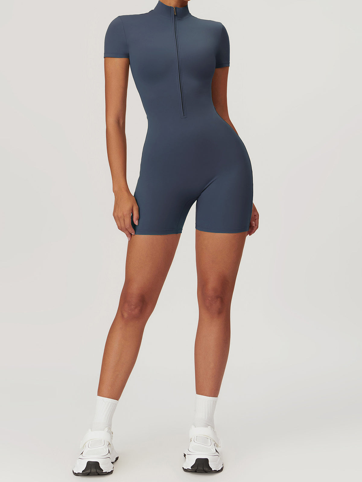 Fermuarlı Dikişsiz Tulum THESVELTECHIC