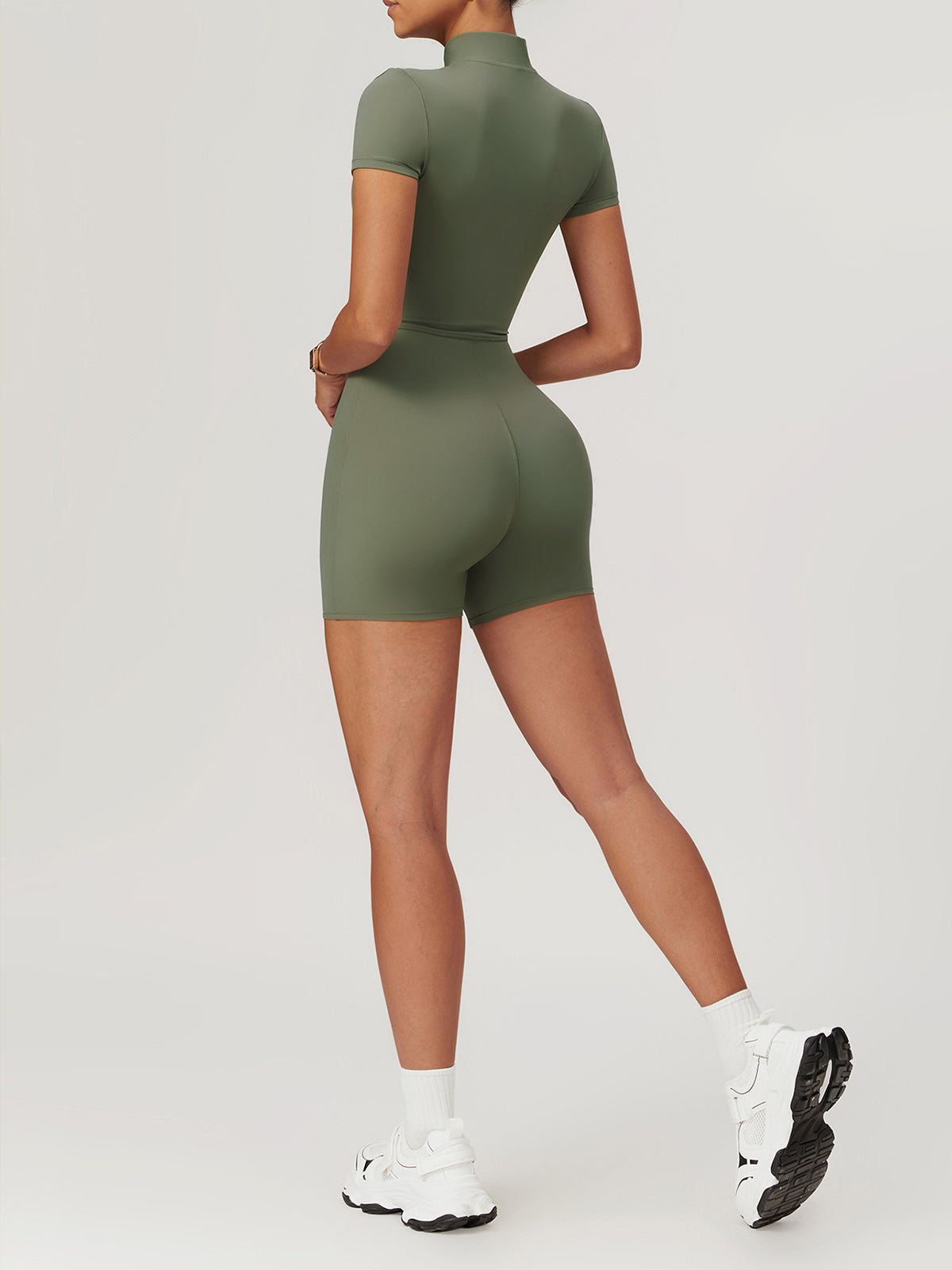Fermuarlı Dikişsiz Tulum THESVELTECHIC