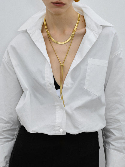 Y Harfi Püsküllü Kolye THESVELTECHIC