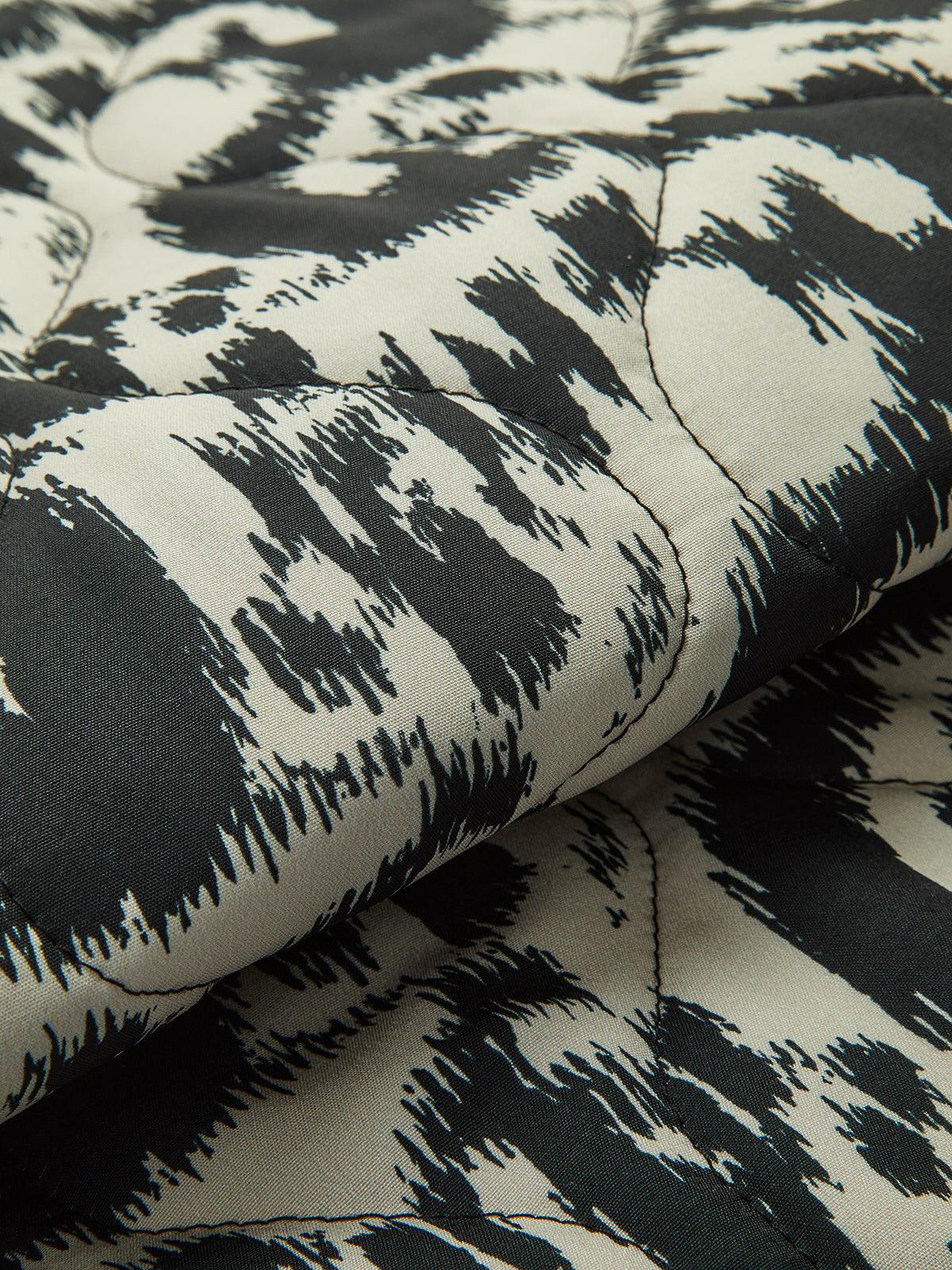Leopard Desenli Şık Ceket Siaora
