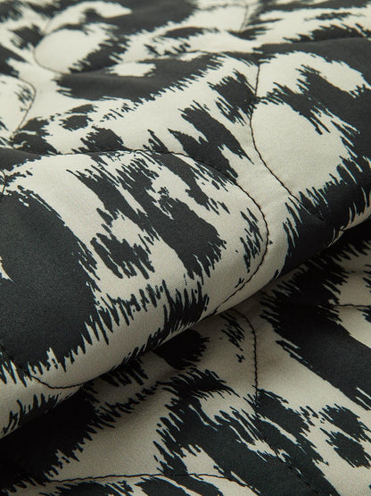 Leopard Desenli Şık Ceket Siaora