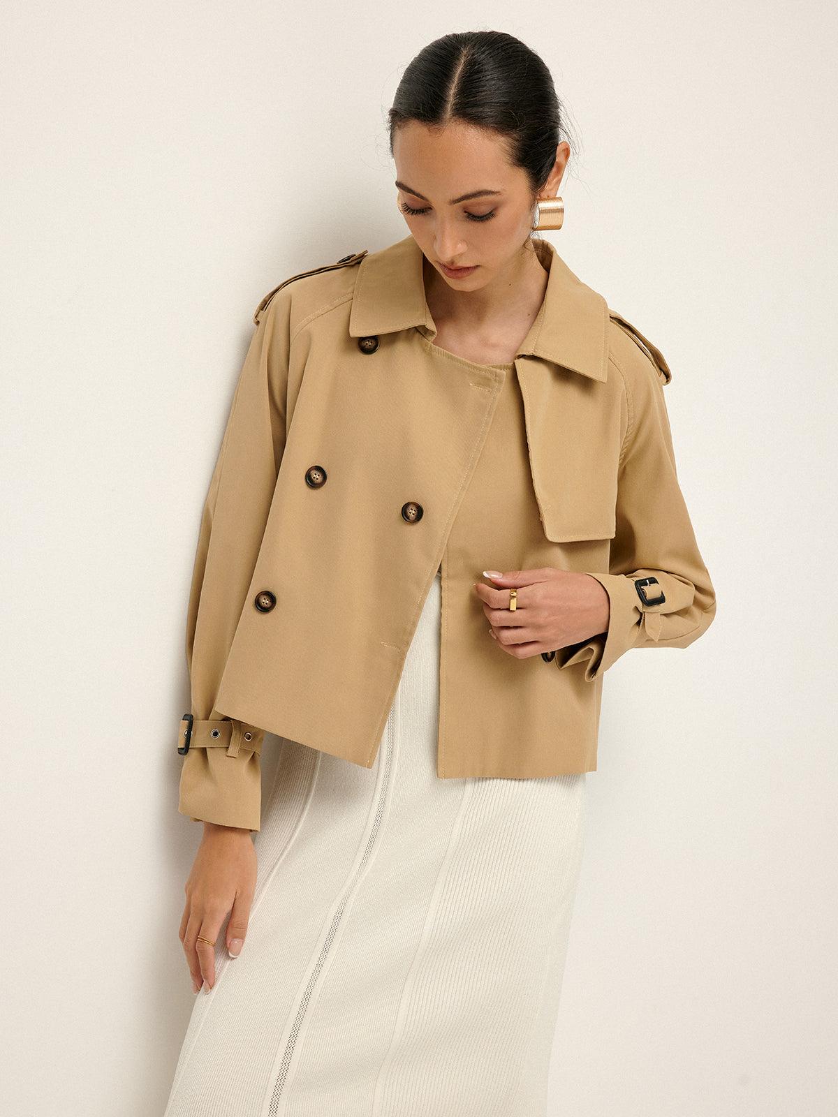 Urban Flair Kısa Trençkot Siaora