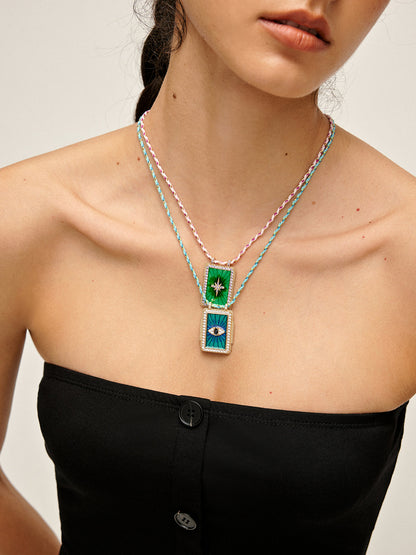 Powerful Protection-Evil Eye Pendant Necklace THESVELTECHIC