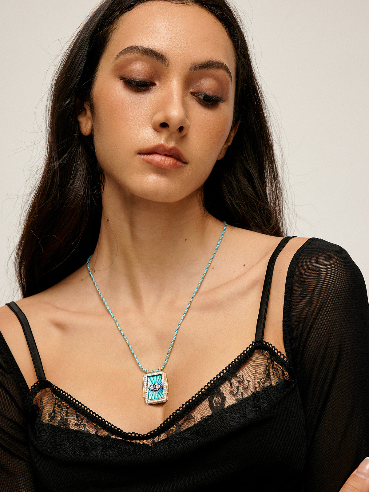 Powerful Protection-Evil Eye Pendant Necklace THESVELTECHIC