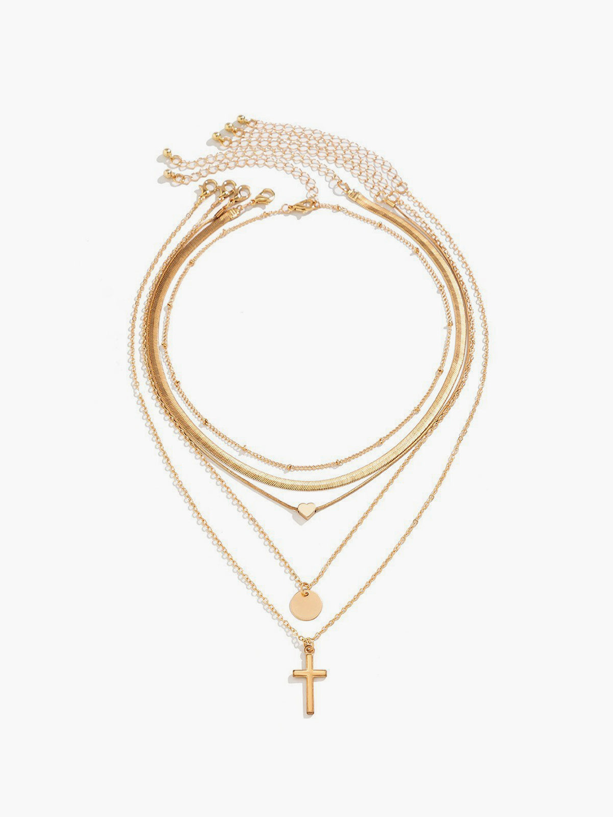 Çok Katmanlı Yığın Kolye THESVELTECHIC