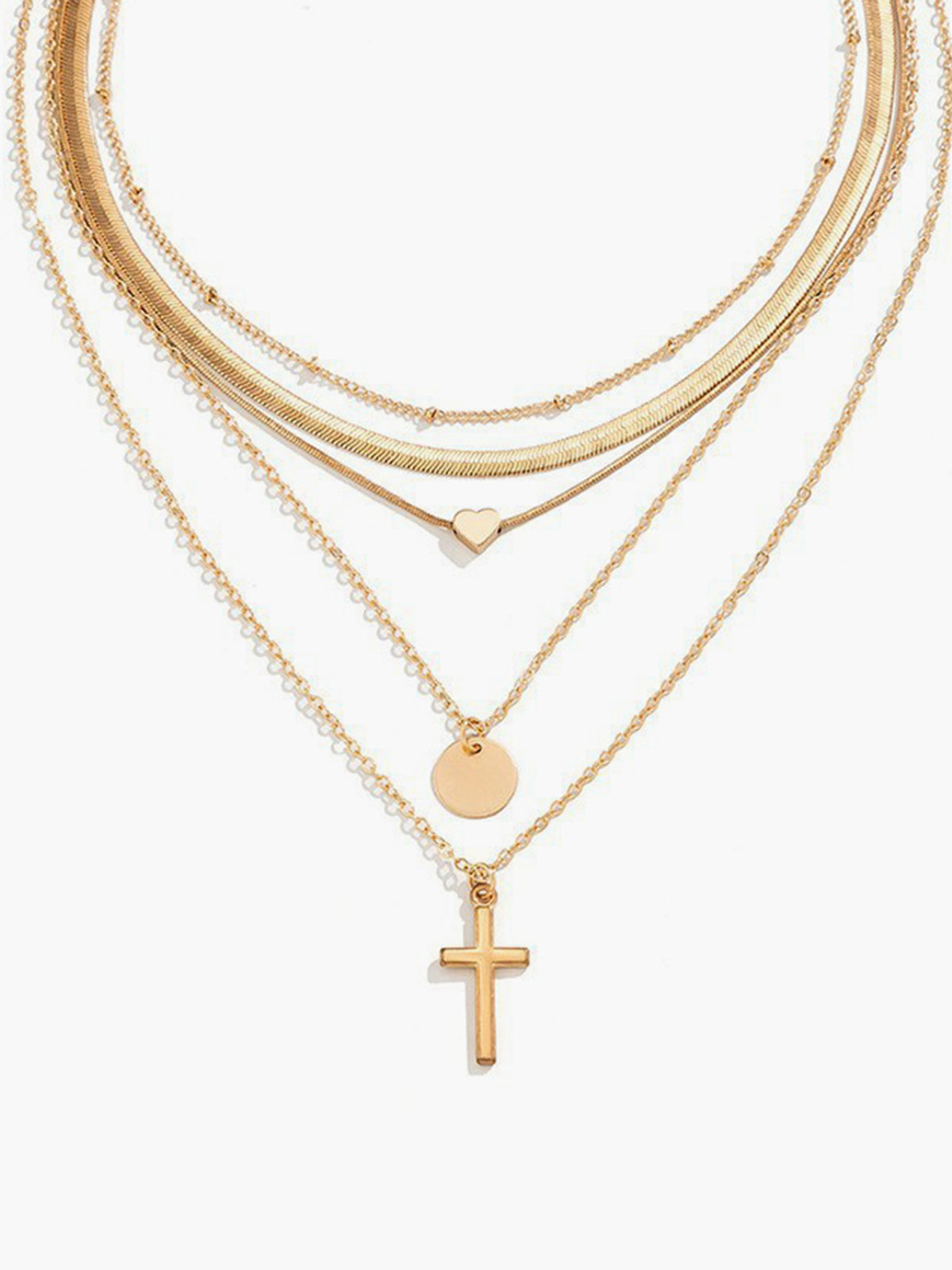 Çok Katmanlı Yığın Kolye THESVELTECHIC