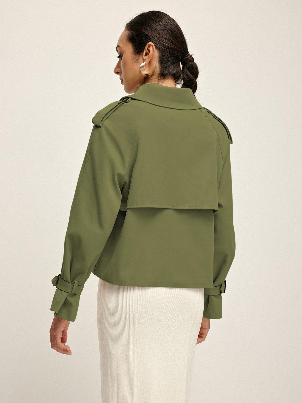 Urban Flair Kısa Trençkot Siaora