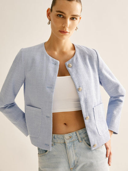 Serenity Tweed Ceket Siaora