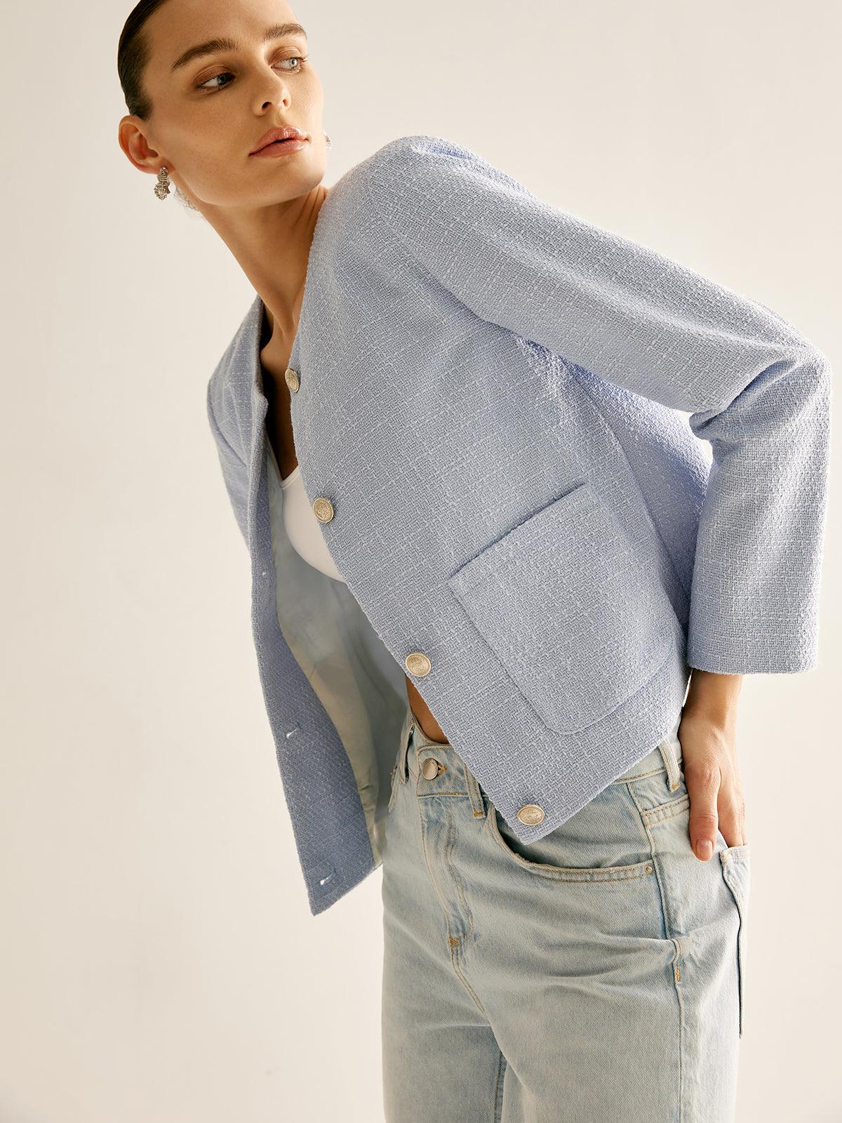 Serenity Tweed Ceket Siaora