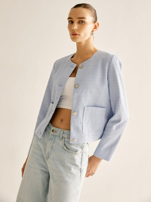 Serenity Tweed Ceket Siaora