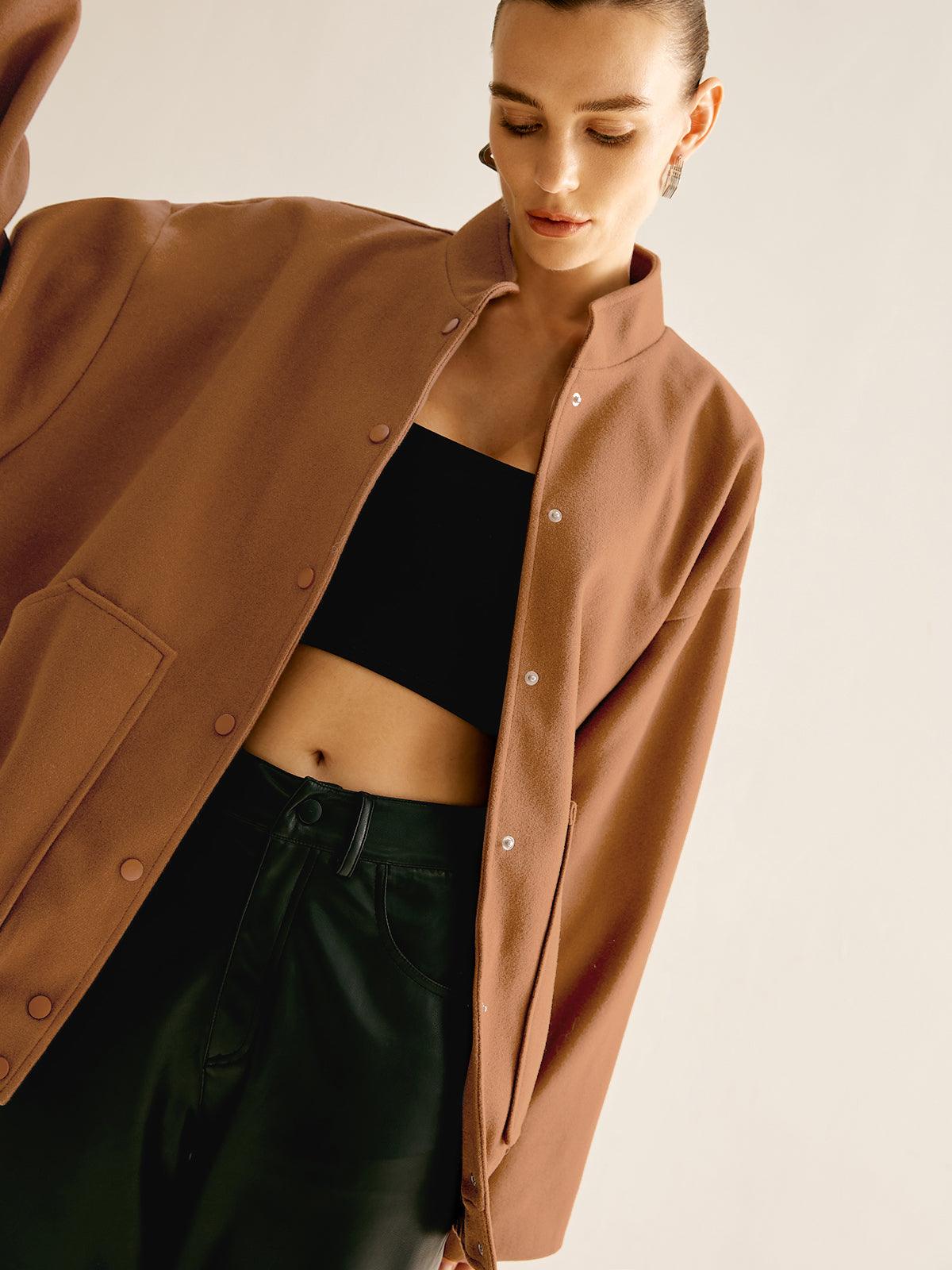 Sculpted Comfort Bomber Ceket Siaora