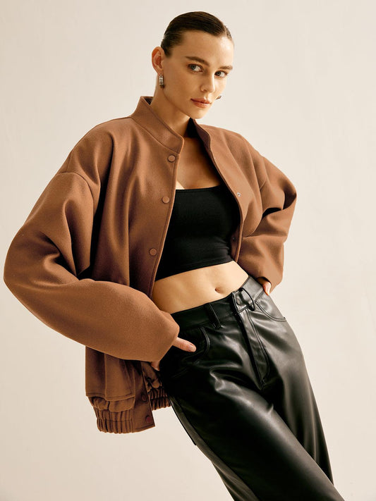 Sculpted Comfort Bomber Ceket Siaora