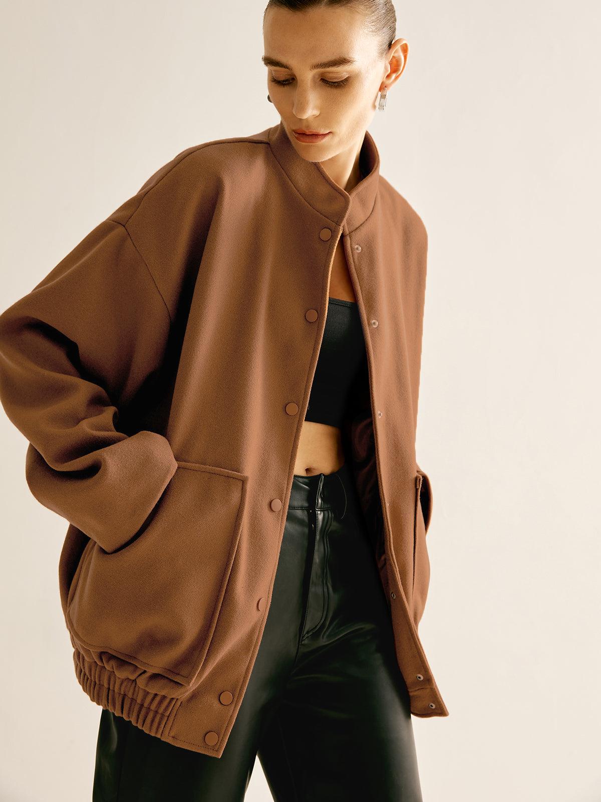 Sculpted Comfort Bomber Ceket Siaora
