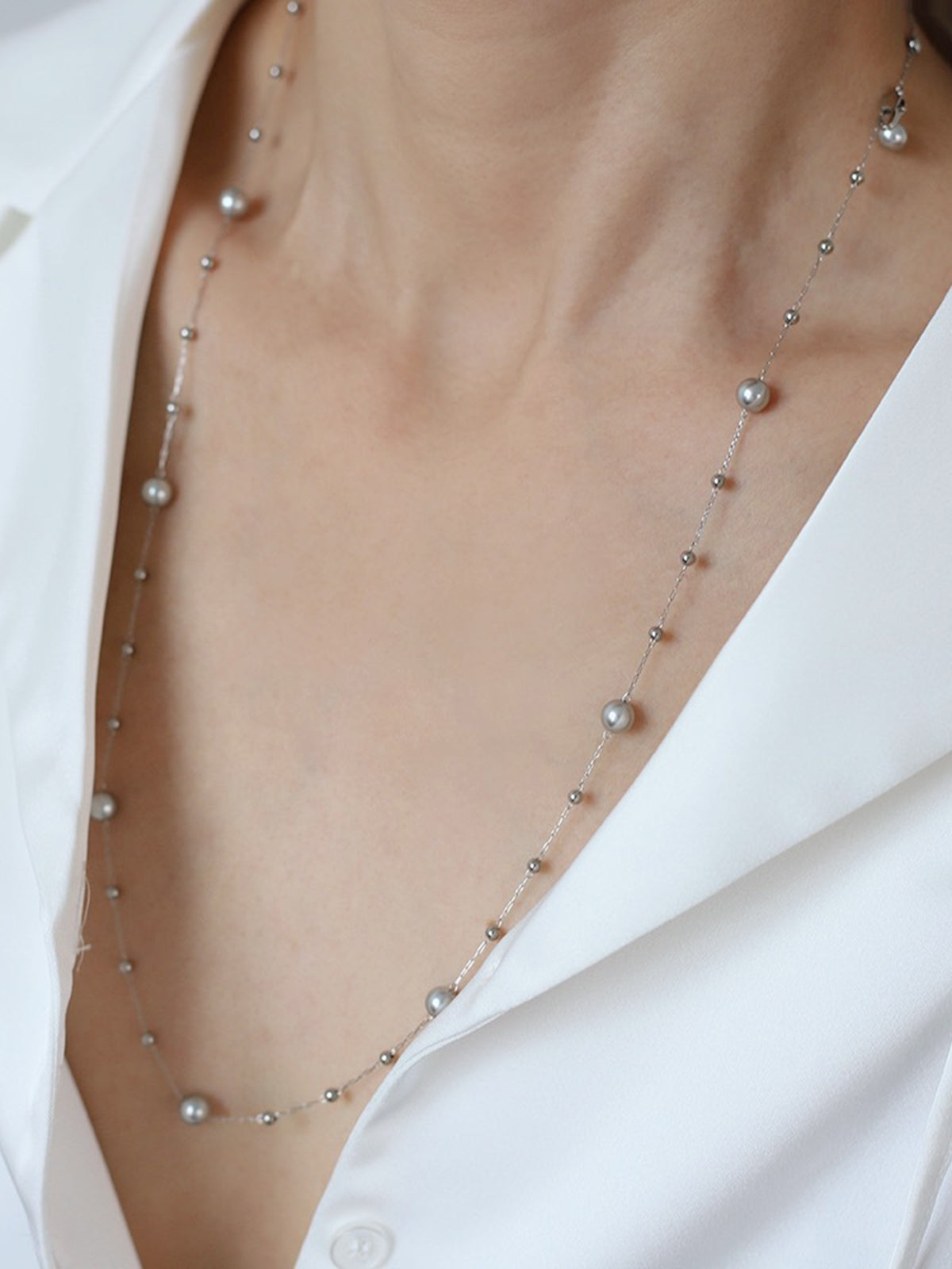 Top Boncuk Püskül Kolye THESVELTECHIC