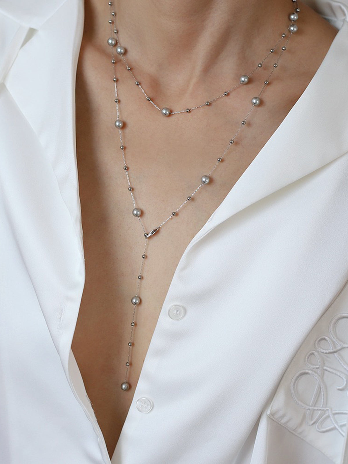 Top Boncuk Püskül Kolye THESVELTECHIC