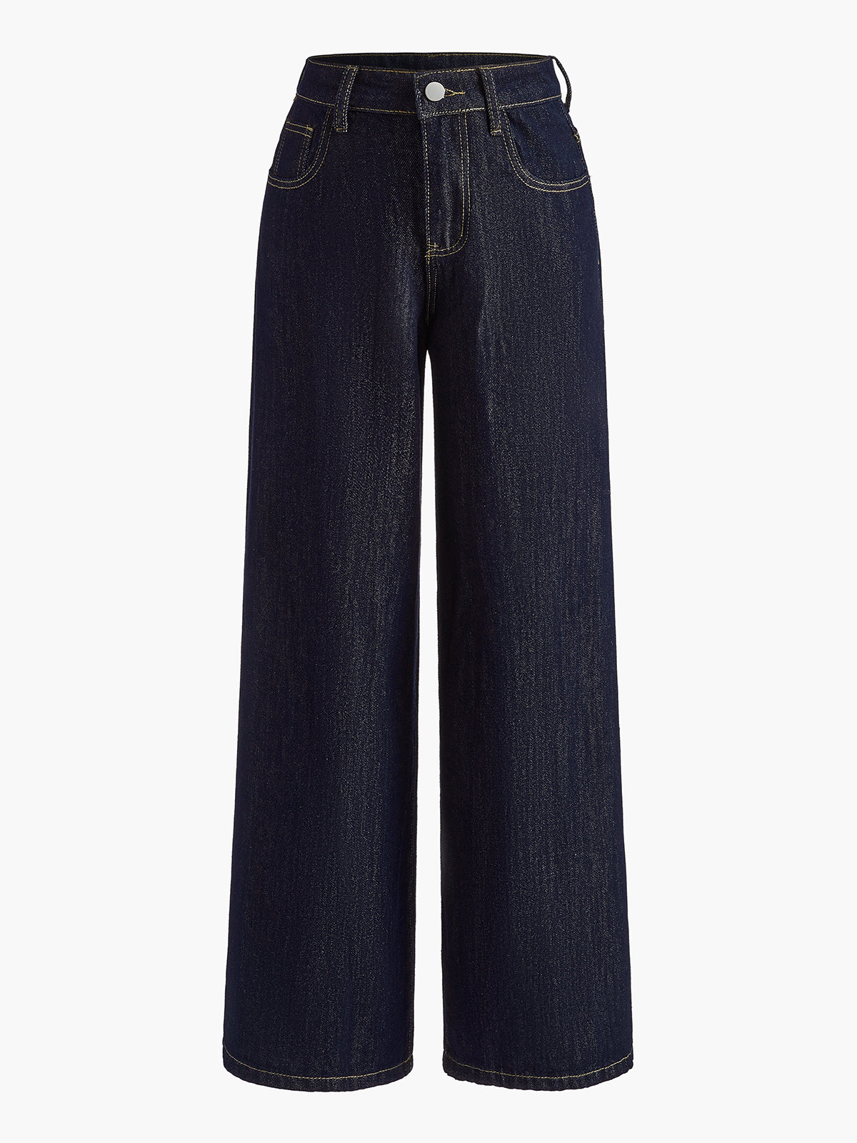 Vintage Wide-Leg Denim Pants THESVELTECHIC
